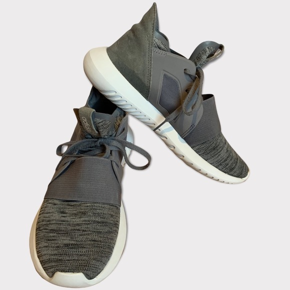adidas Originals Tubular Defiant Marathon 
Running Shoes/Sneakers in Grey Size 6 - Picture 7 of 9